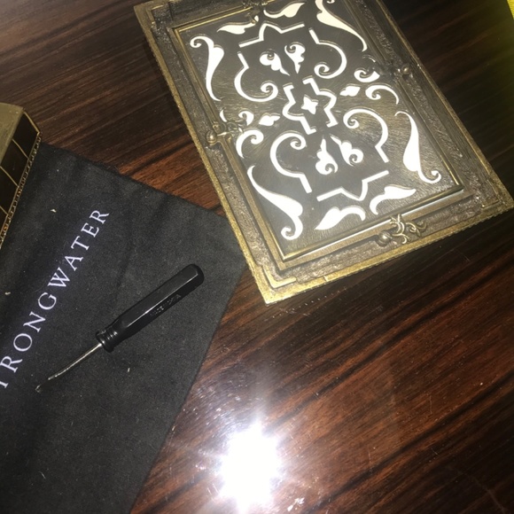 Rare Jay Strongwater Swarovski vanity Box Frame 🤎 - Picture 5 of 17